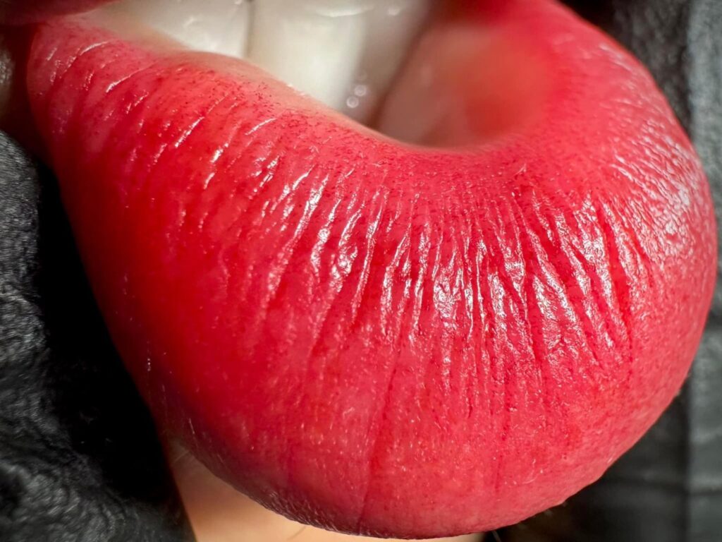 Lippen Permanent Make-up – Ergebnis